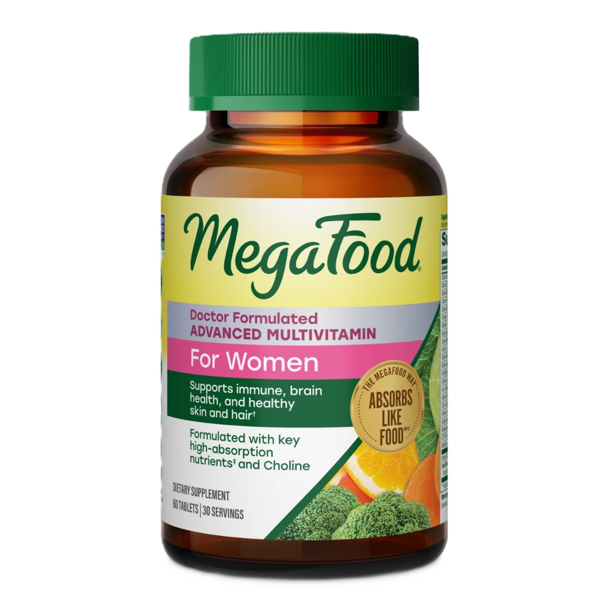 MegaFood Women's Advanced Multivitamin 60 tablets