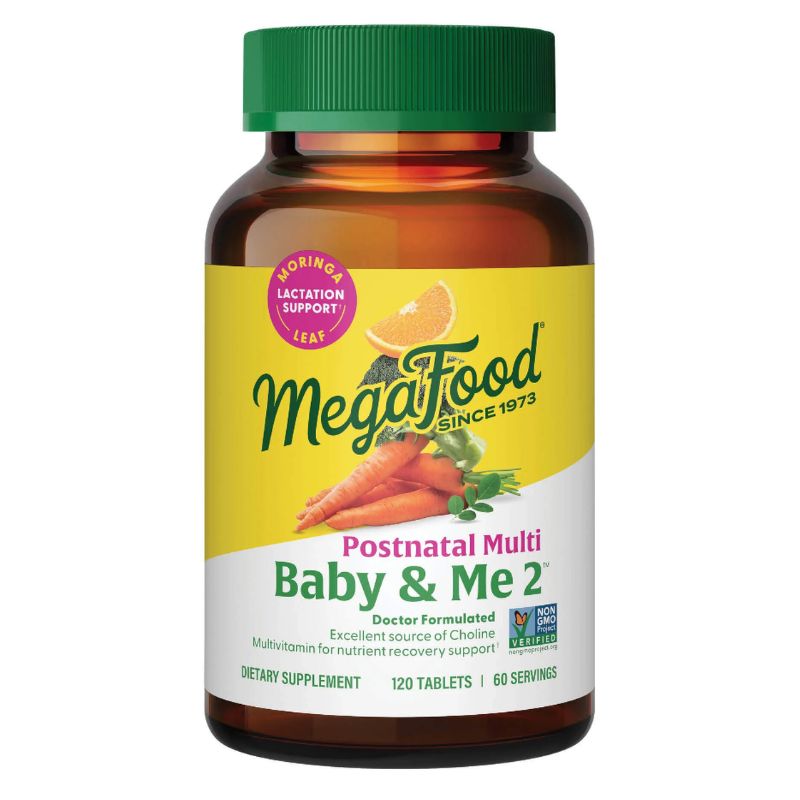 MegaFood Baby & Me 2 Postnatale Multivitamine 120 tablets