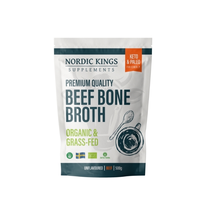 Premium Bone Broth Powder – Grass Fed & Organic