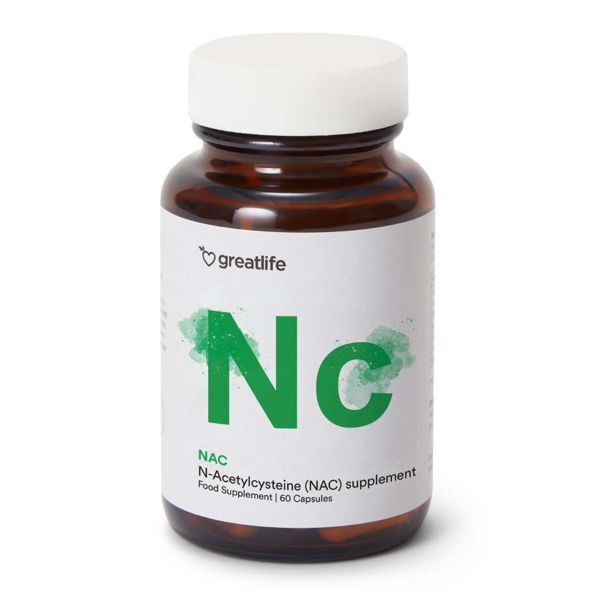 Greatlife NAC (N-Acetylcysteine) 60 capsules