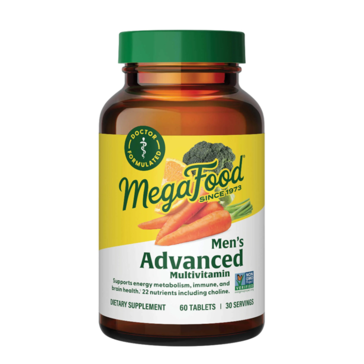 MegaFood Men's Advanced Multivitamin 60 tablets