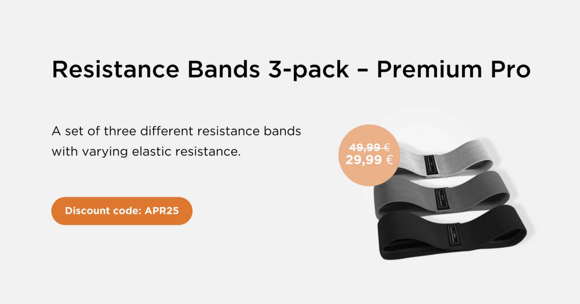 Resistance Bands Premium Pro